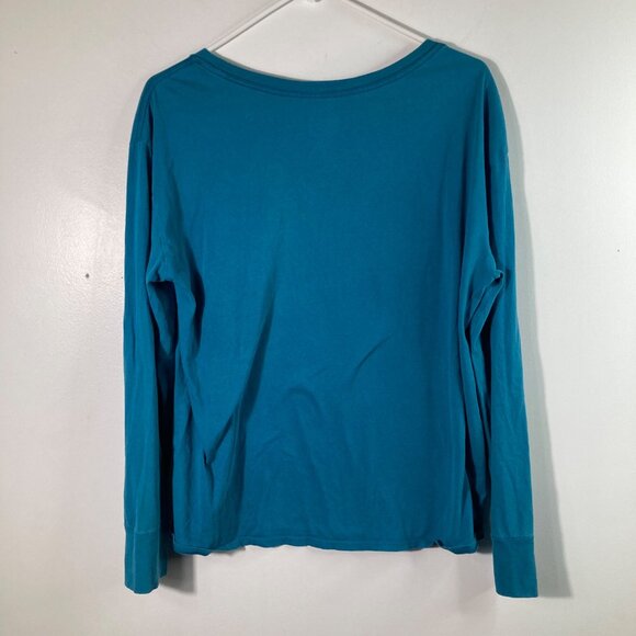 Life Is Good Relaxed Fit Tee Blue Green M Cotton The Sun doesnt' know its a Star - Picture 3 of 8